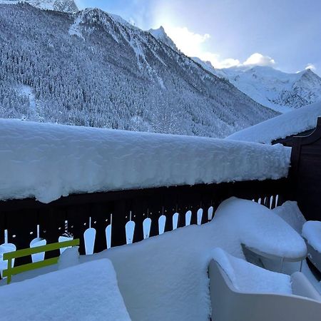 Mont Blanc View Apt In The Heart Of Chamonix Eksteriør billede